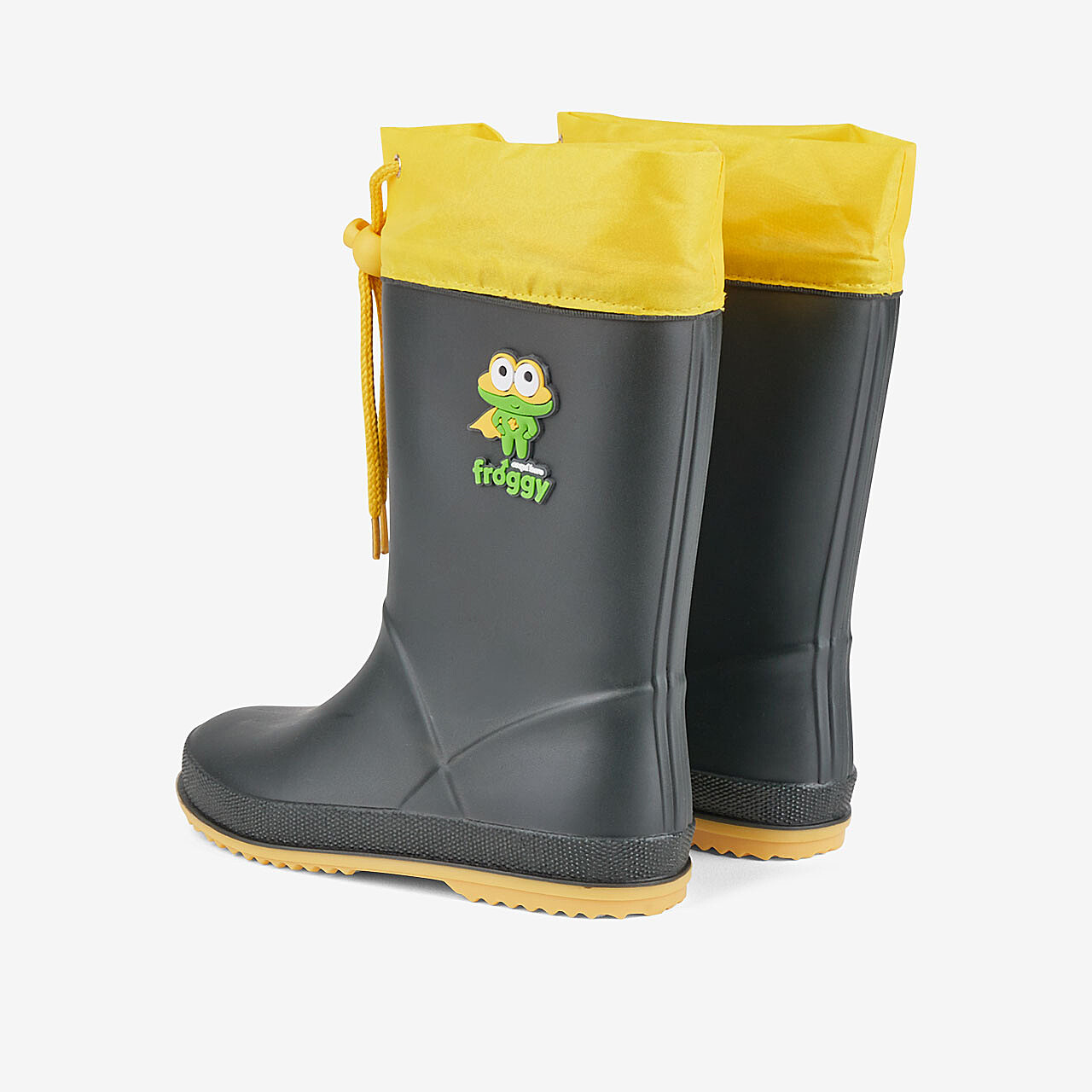 Zateplené holínky COQUI RAINY HERO 8558 antracit/žlutá