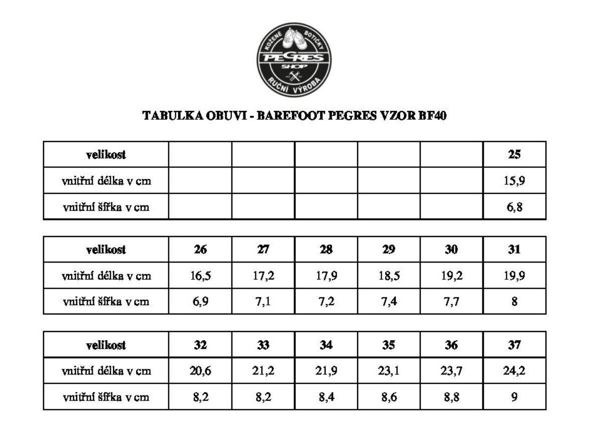 Zimní barefoot obuv PEGRES  BF40,02 černá 