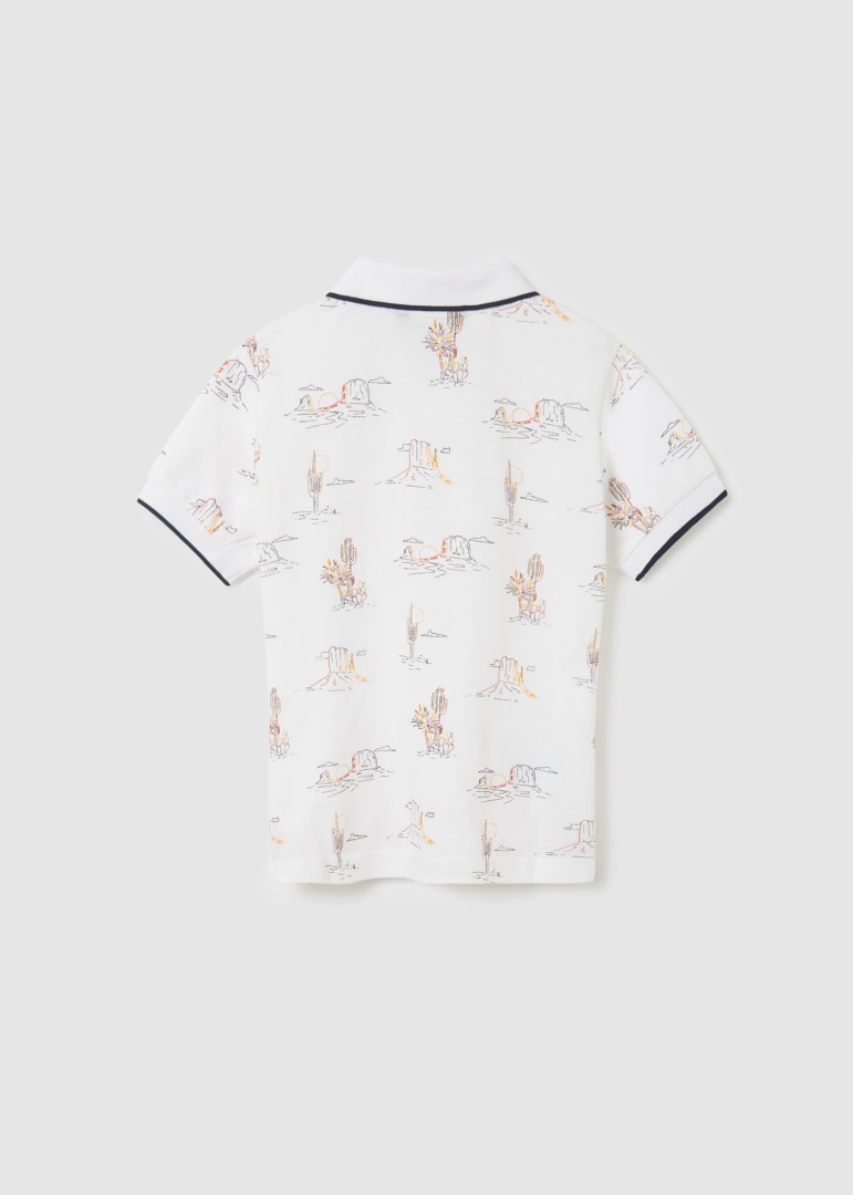 Chlapecké triko MAYORAL - 6106-15 Blanco