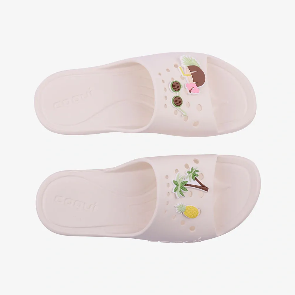 Pantofle Coqui LONG ivory/amulet 6372-100-8000