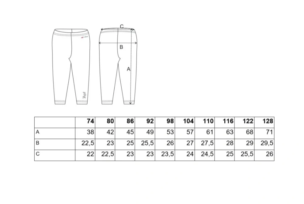 Little Angel - Legíny hřejivé - starorůžová vzor