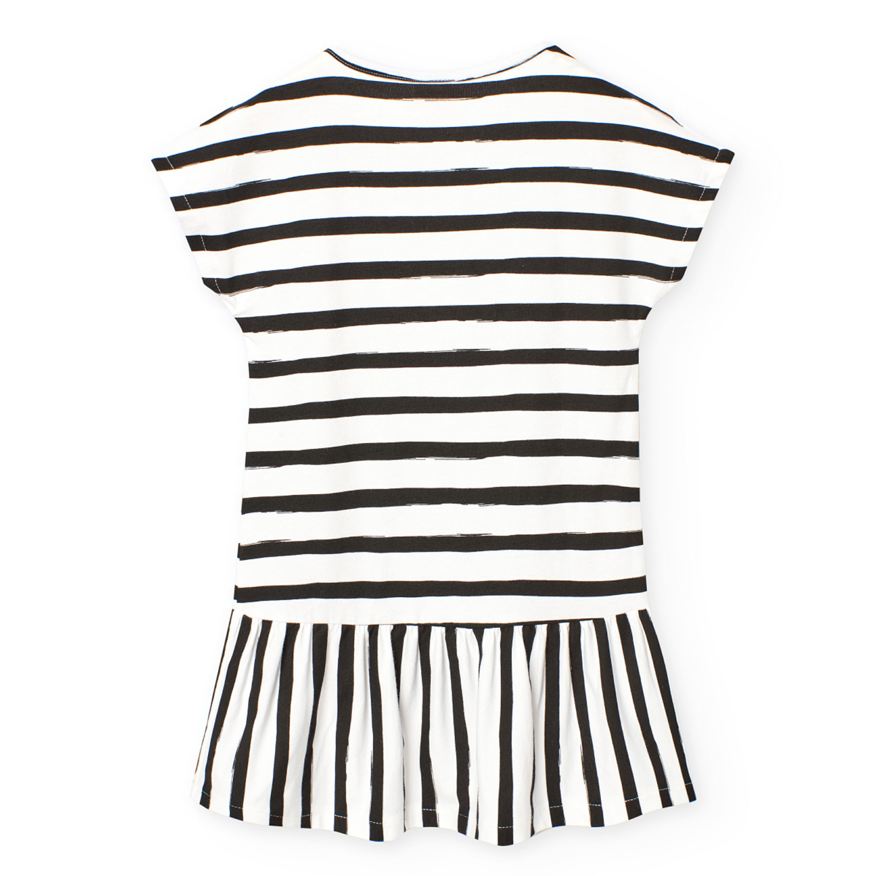 Šaty Boboli 441111/9612 černobílé 