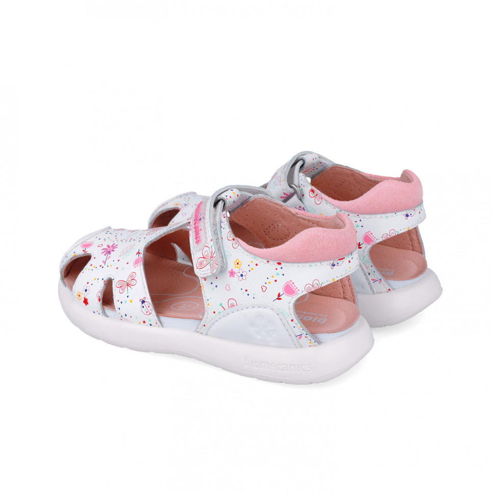 BIOMECANICS - sandály 252230-B050 blanco