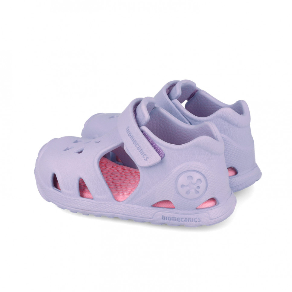 BIOMECANICS - plážové sandály 252290-E164 lila