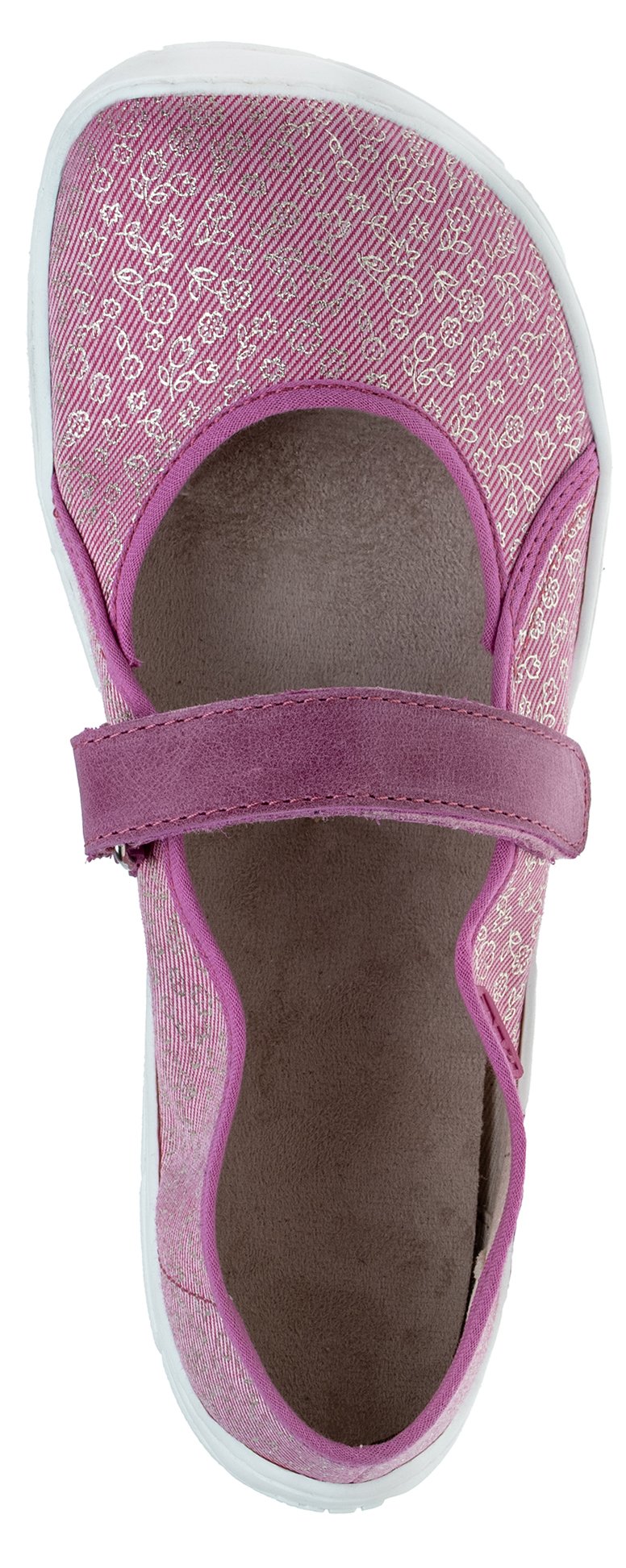 Fare bare dětské papuče na suchý zip 5303451