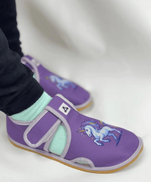 ANTAL dětské barefoot přezůvky Rascal Unicorn