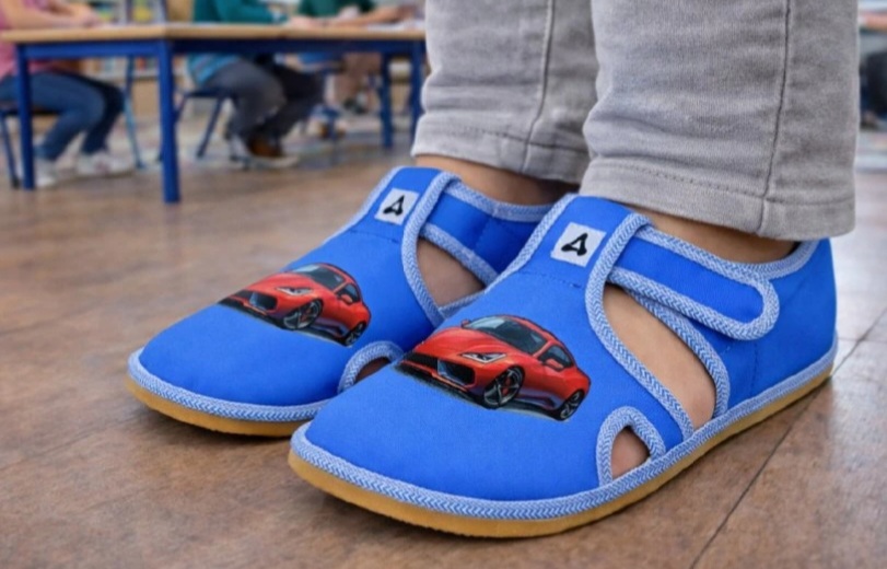 ANTAL dětské barefoot přezůvky Rascal Car