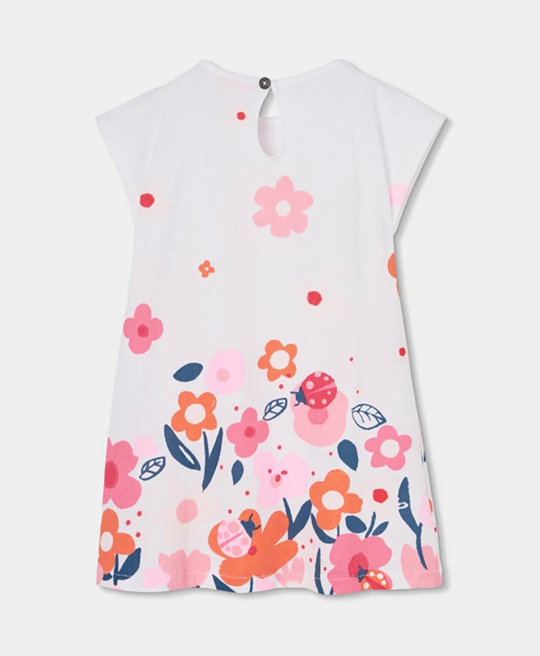 Šaty Boboli 323143/1100 bílá louka 