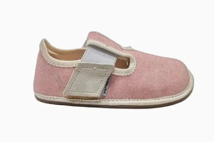 PEGRES barefoot papučky SBF 06U růžová