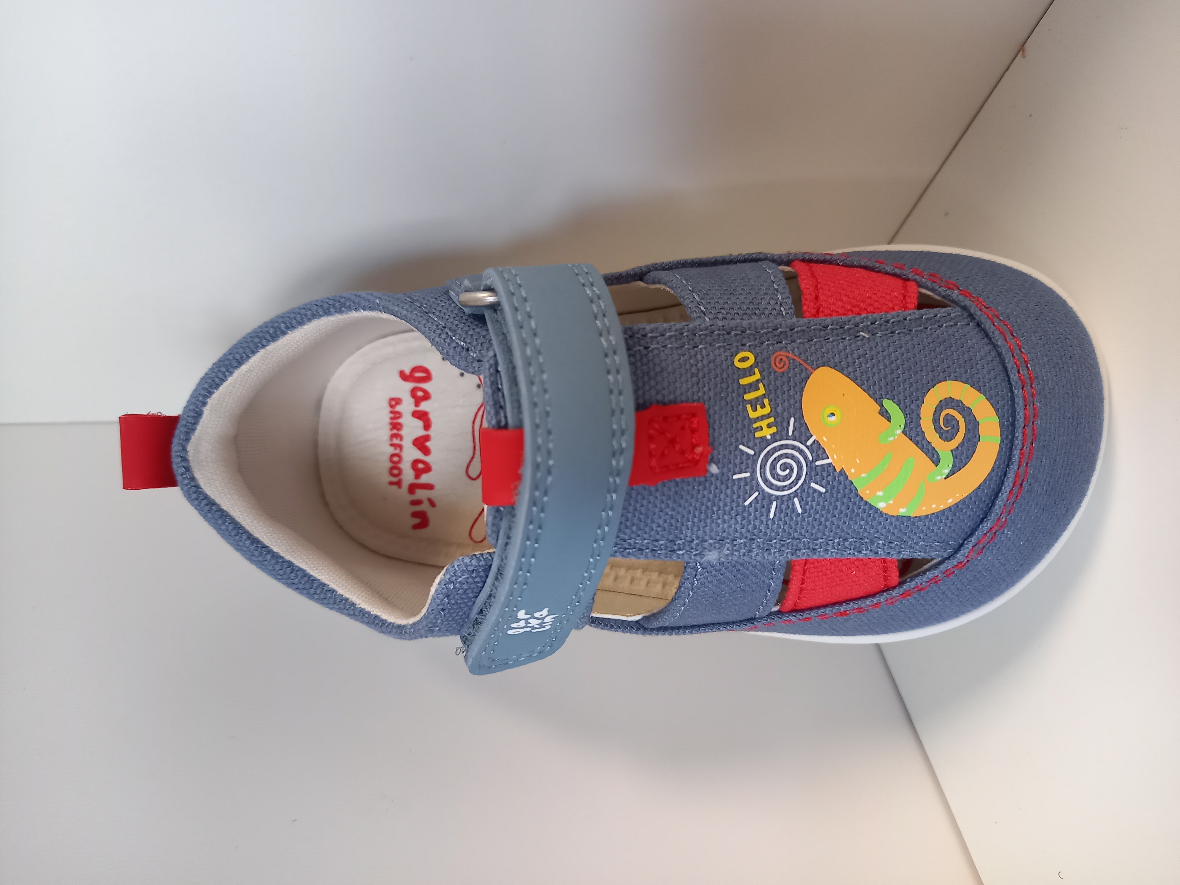 GARVALÍN barefoot sandálky - 262343-A631 indigo 