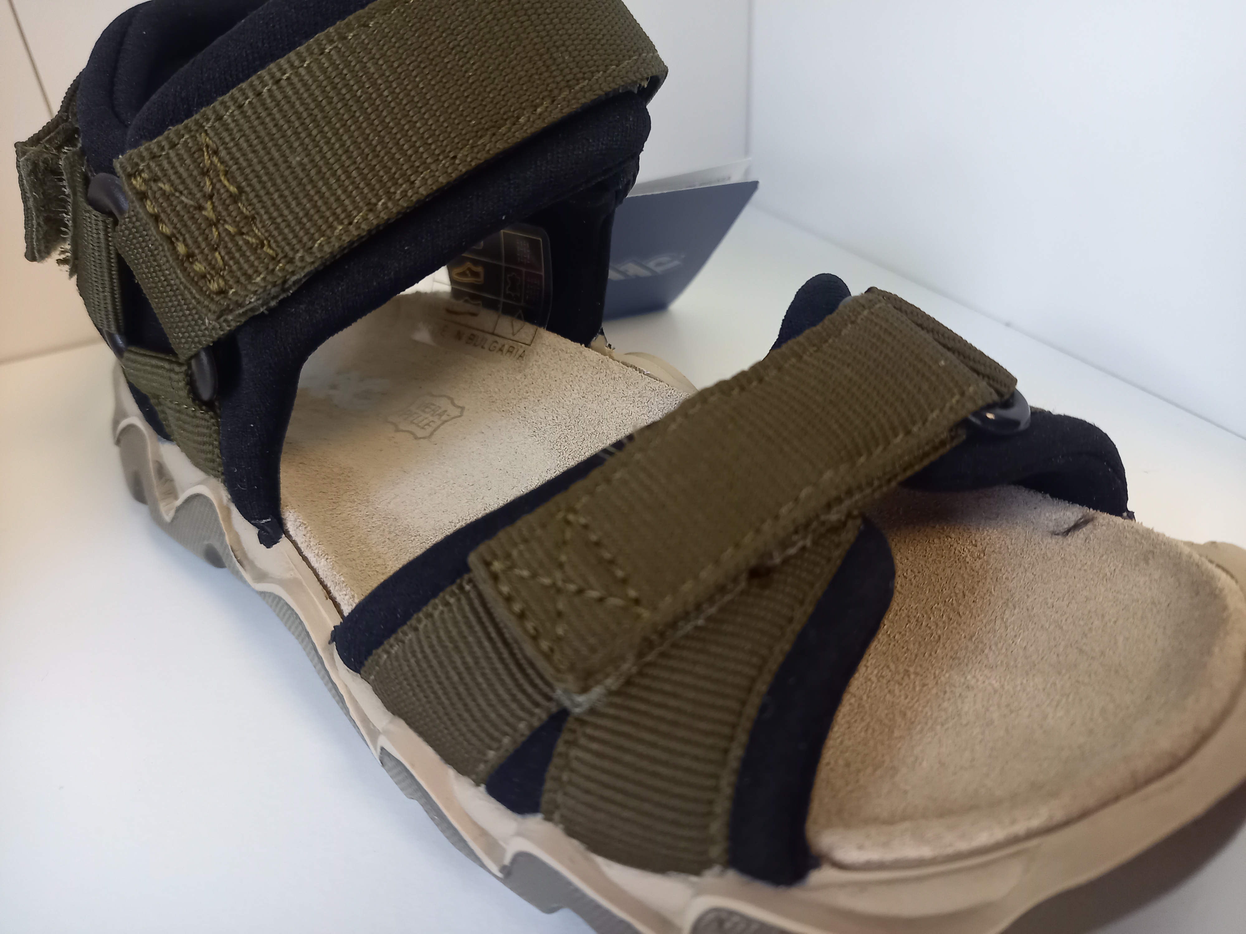 IMAC sandály 6118-26 00615/016 black/olive