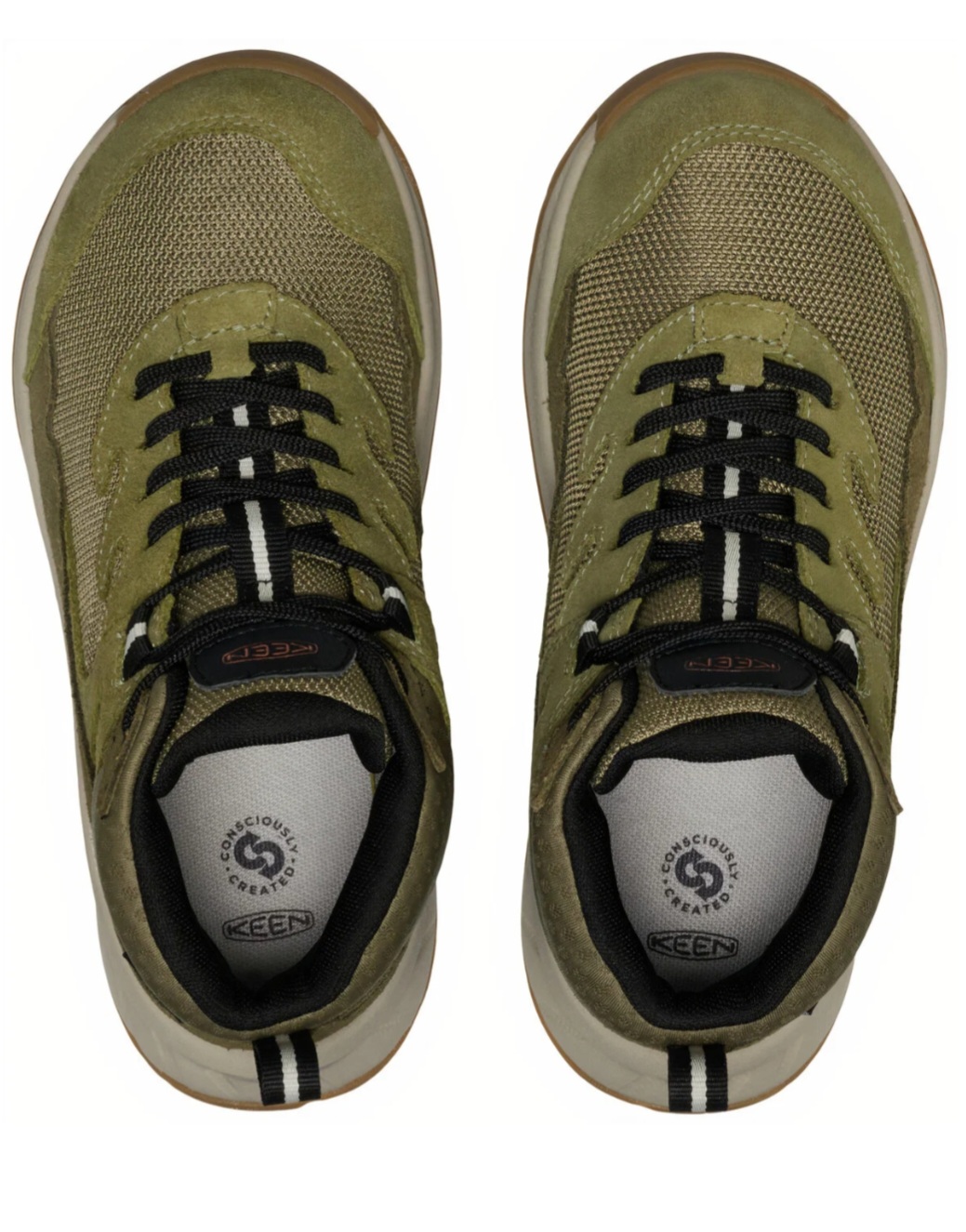 KEEN HIGHTRAIL MID WP 1032070 - youth - dark oliv