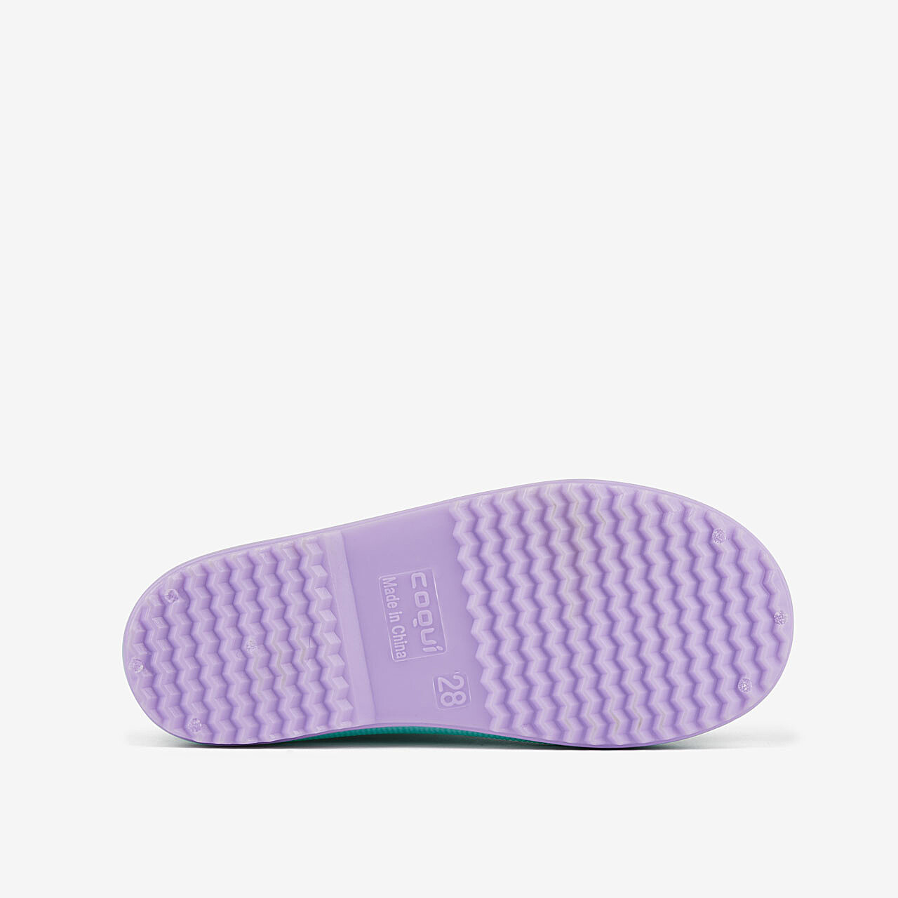 COQUI 8508 RAINY COLLAR Lt.mint/Lt.lila hero