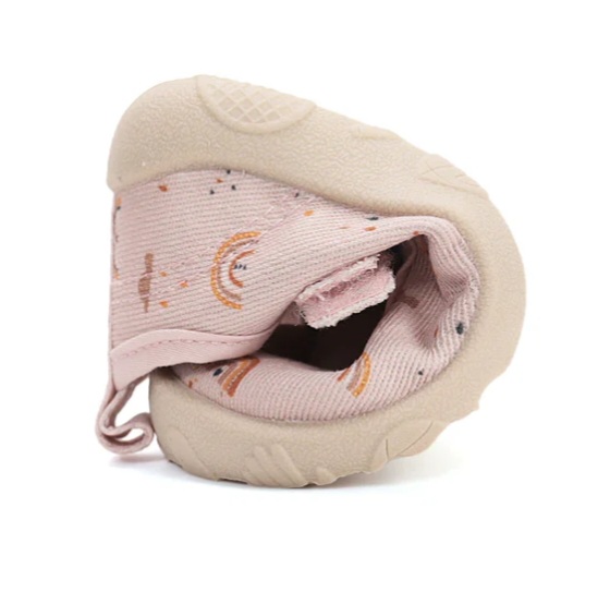 D.D.step barefoot plátěnky/bačkorky C086-61991 baby pink 