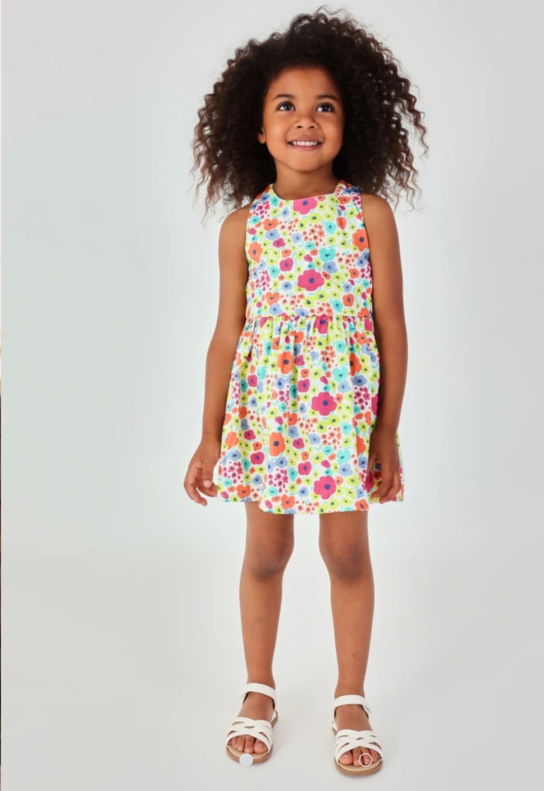 Šaty Boboli 313041/9801 barevné květy 