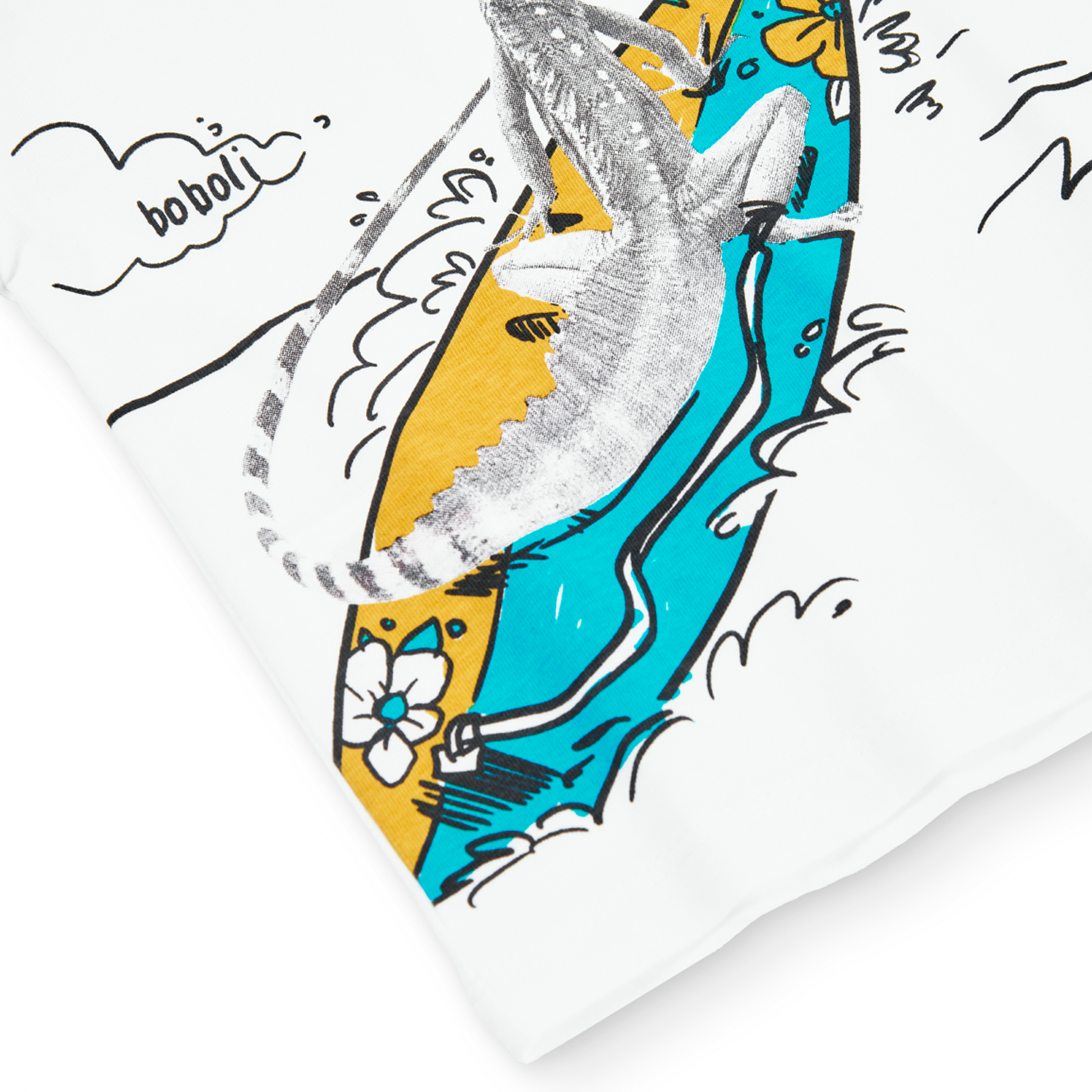 Triko boboli 396042/1100 bílá ještěr 