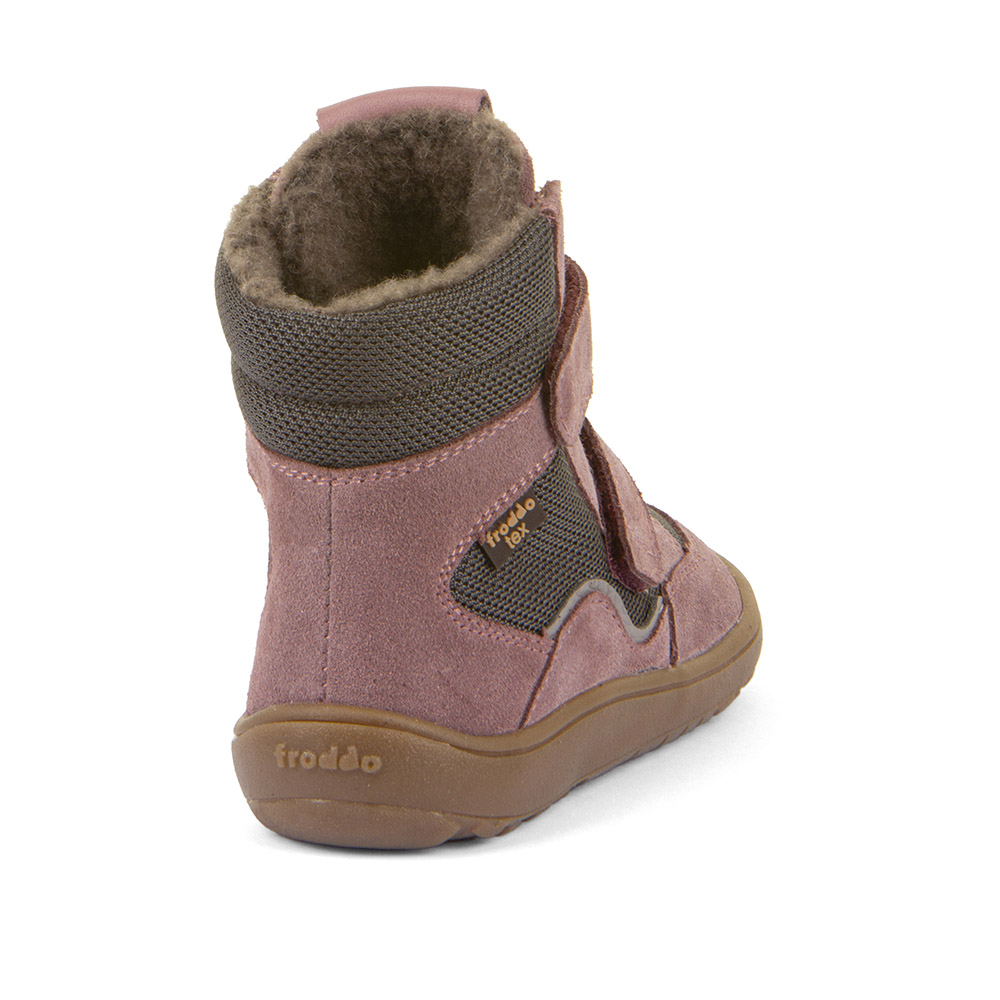 Froddo barefoot TEX WINTER G3160247-13 grey/pink