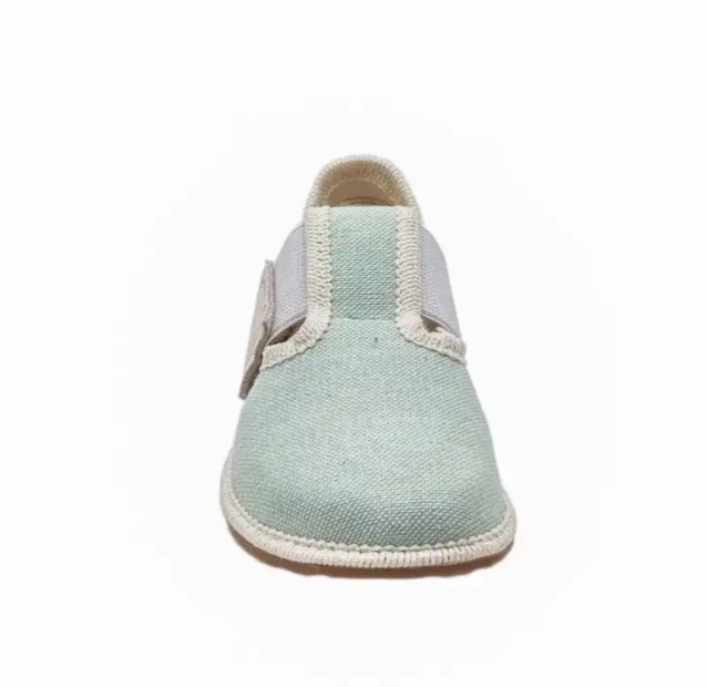 PEGRES barefoot papučky SBF 06U mint