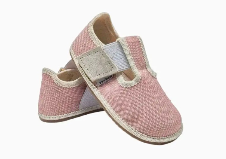 PEGRES barefoot papučky SBF 06U růžová