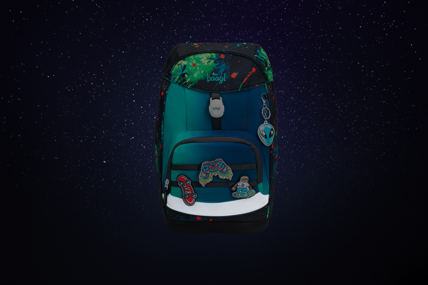 Baagl školní batoh Airy Plus Chill A-36063