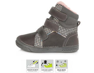 D.D.step zimní obuv W040-472CM dark grey 