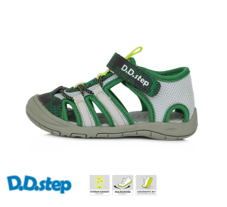 D.D.step sandály G065-338B emerald vel.21-25