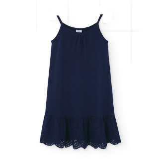 Šaty Boboli 438049/2440 tm.modrá