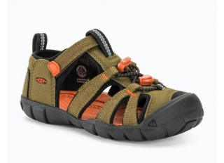 KEEN SEACAMP II CNX - dark olive/gold flame 