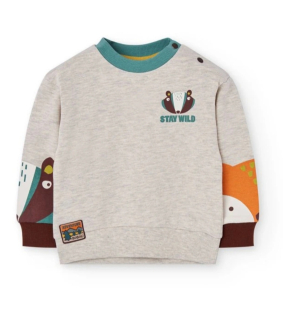 Boboli mikina 332008 7402 zvířátka