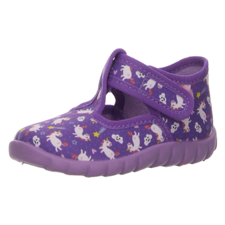 Fischer - domácí obuv 551553 569 lilabunt
