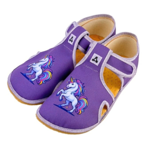 ANTAL dětské barefoot přezůvky Rascal Unicorn