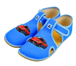 ANTAL dětské barefoot přezůvky Rascal Car