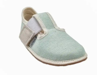 PEGRES barefoot papučky SBF 06U mint