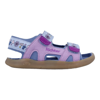 Richter - barefoot sandály 0851 3291 1211 cameo/pink/flieder