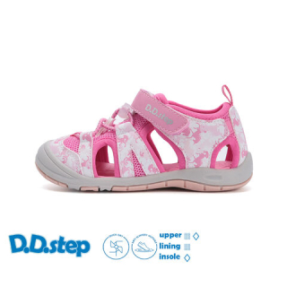 D.D.step sandály G065-61146DM hot pink 